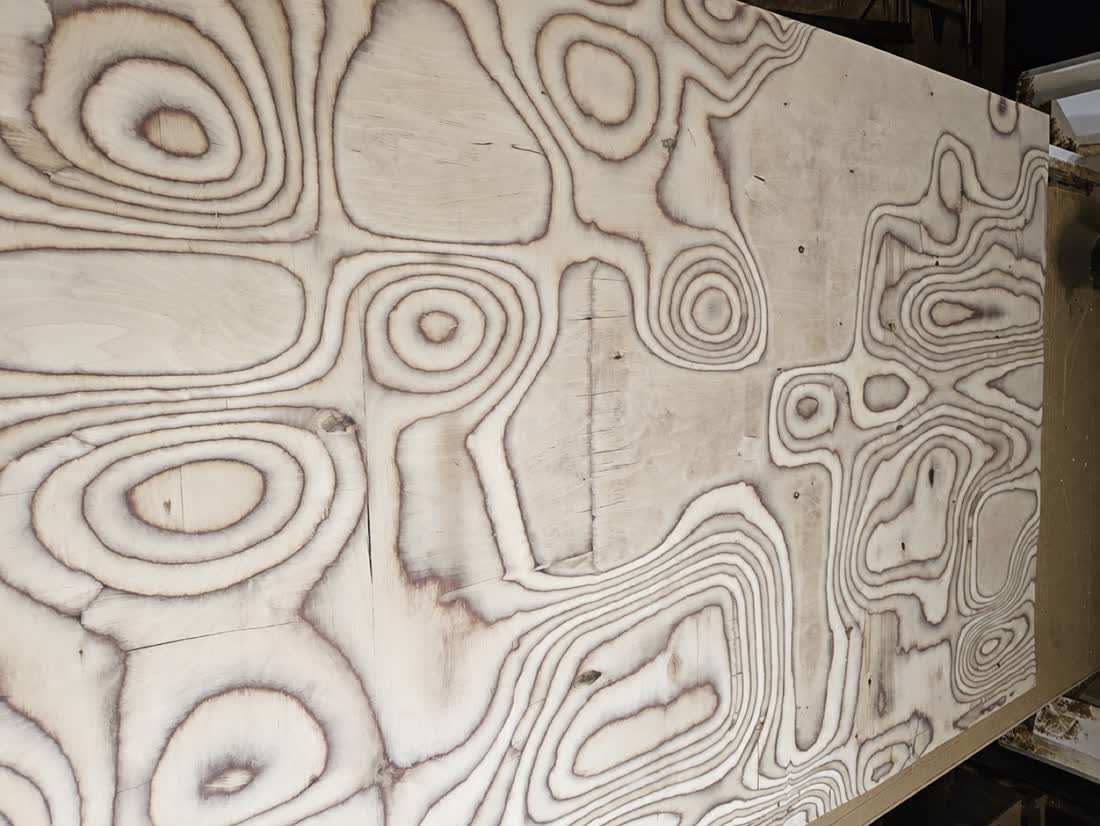 Topographic relief