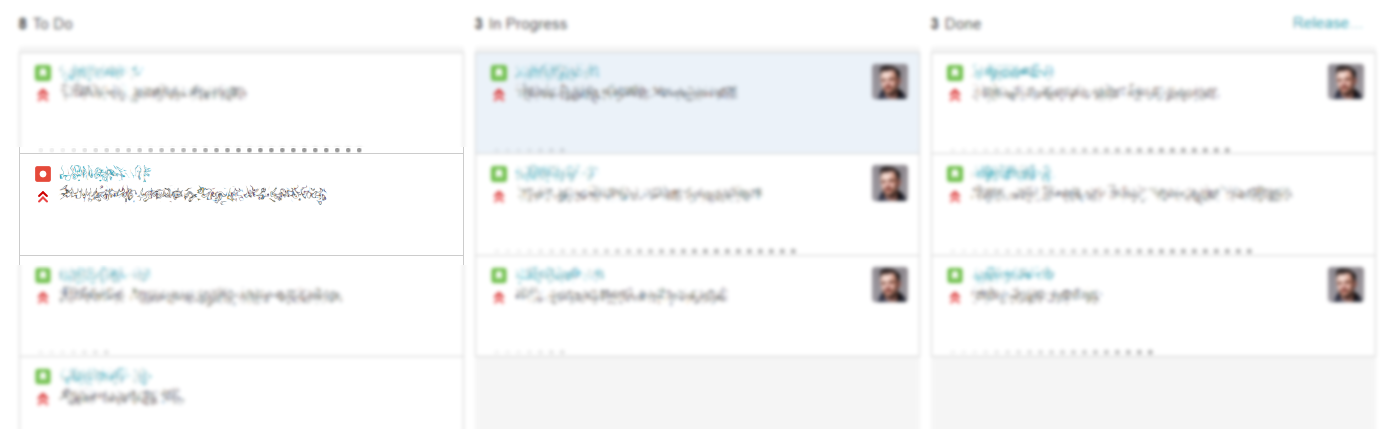 Ein Team hat einen neuen Bug im Backlog angelegt.