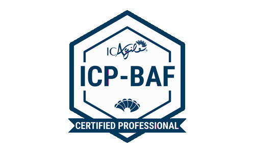 ICP-BAF Certified Professional badge