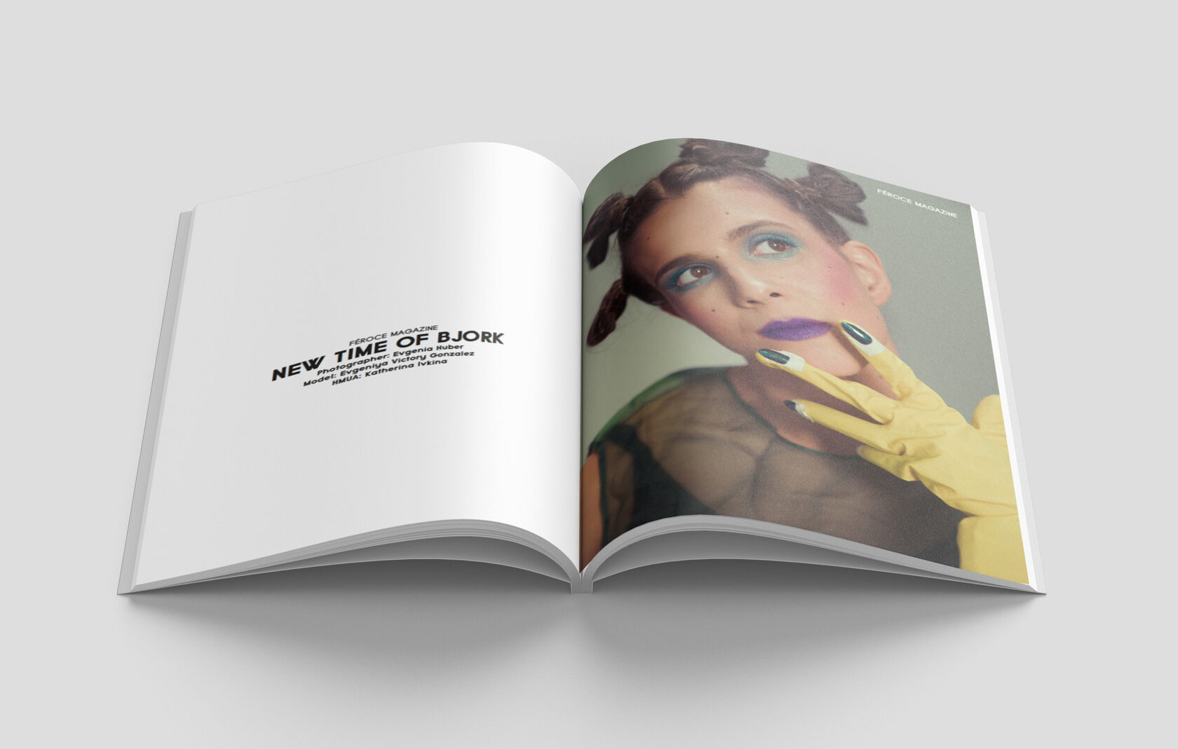 Selected magazine publication featuring work by Evgenia Huber