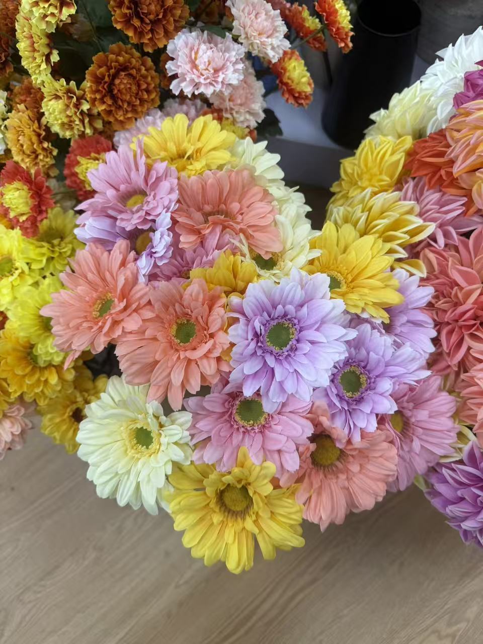 Mixed artificial flower wholesale supplier samples