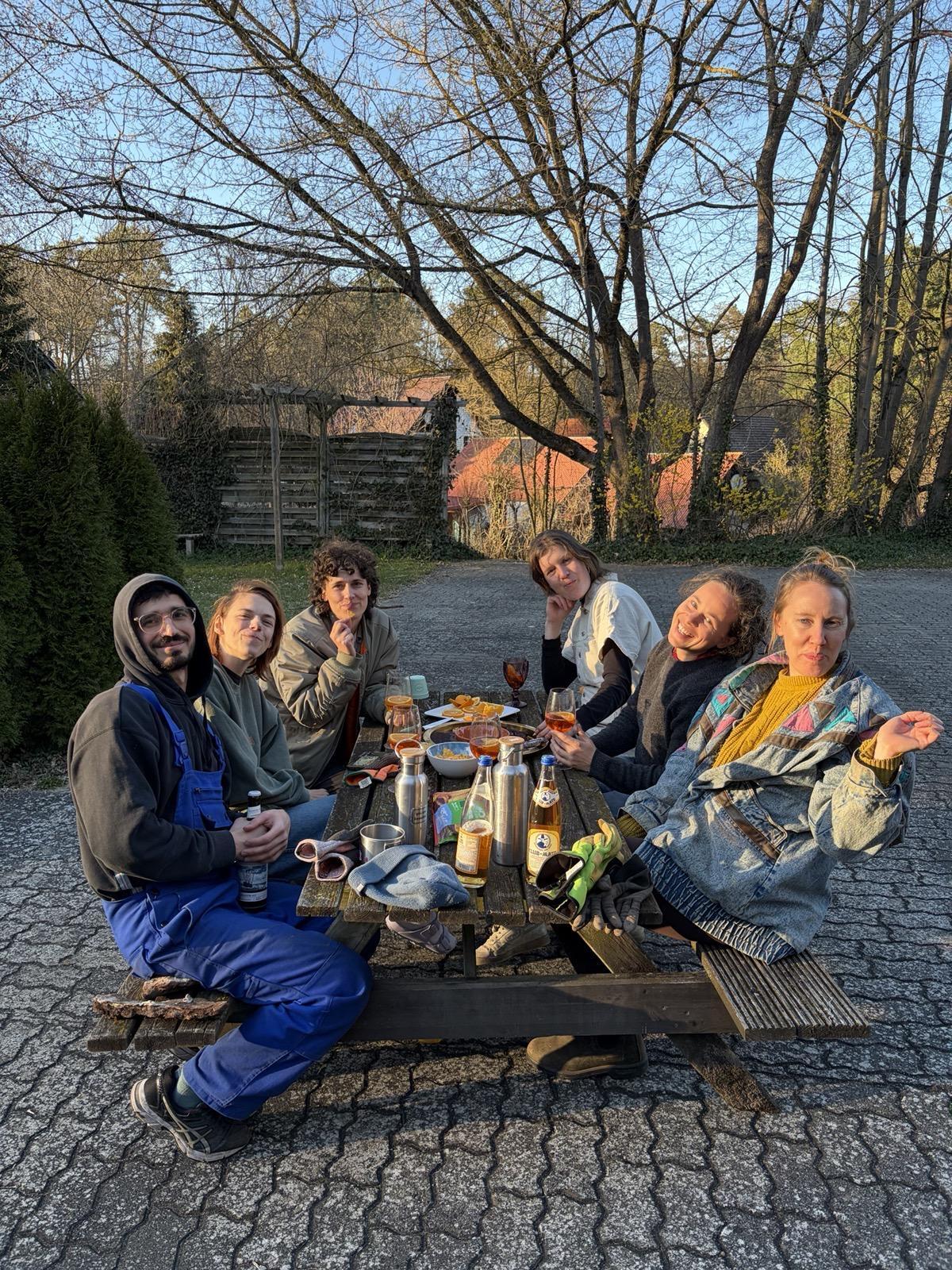 Community space at Hof Prädikow