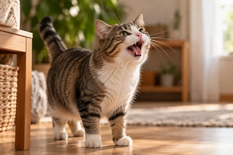 Мяукающая кошка