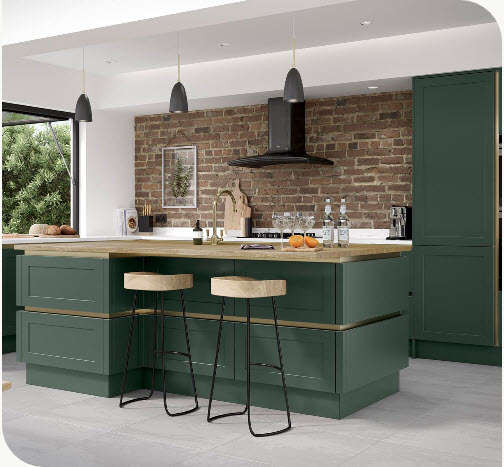Bespoke fitted kitchen designed and installed in Peterborough