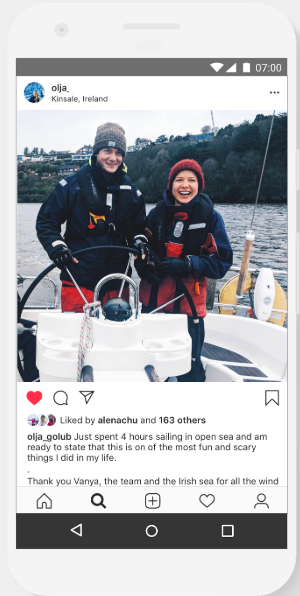 Sailing in Ireland