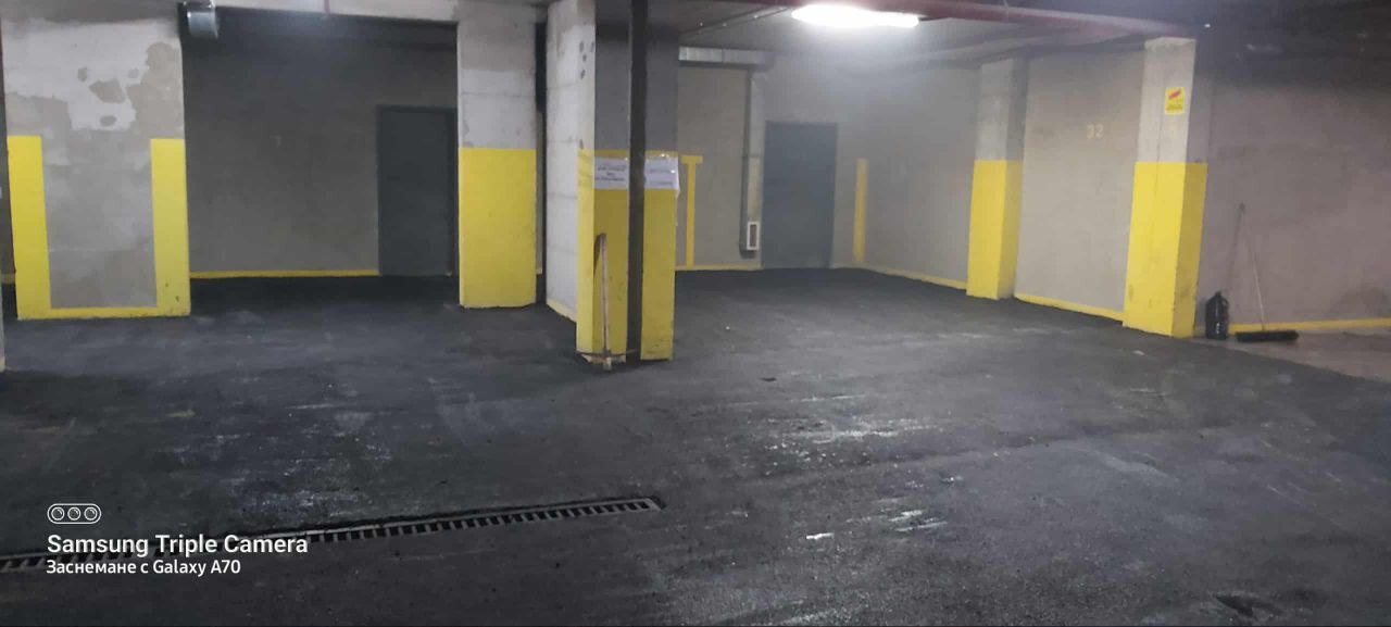 Готов асфалтиран паркинг в центъра на София – обект 1200 м² на Garant Asfalt
