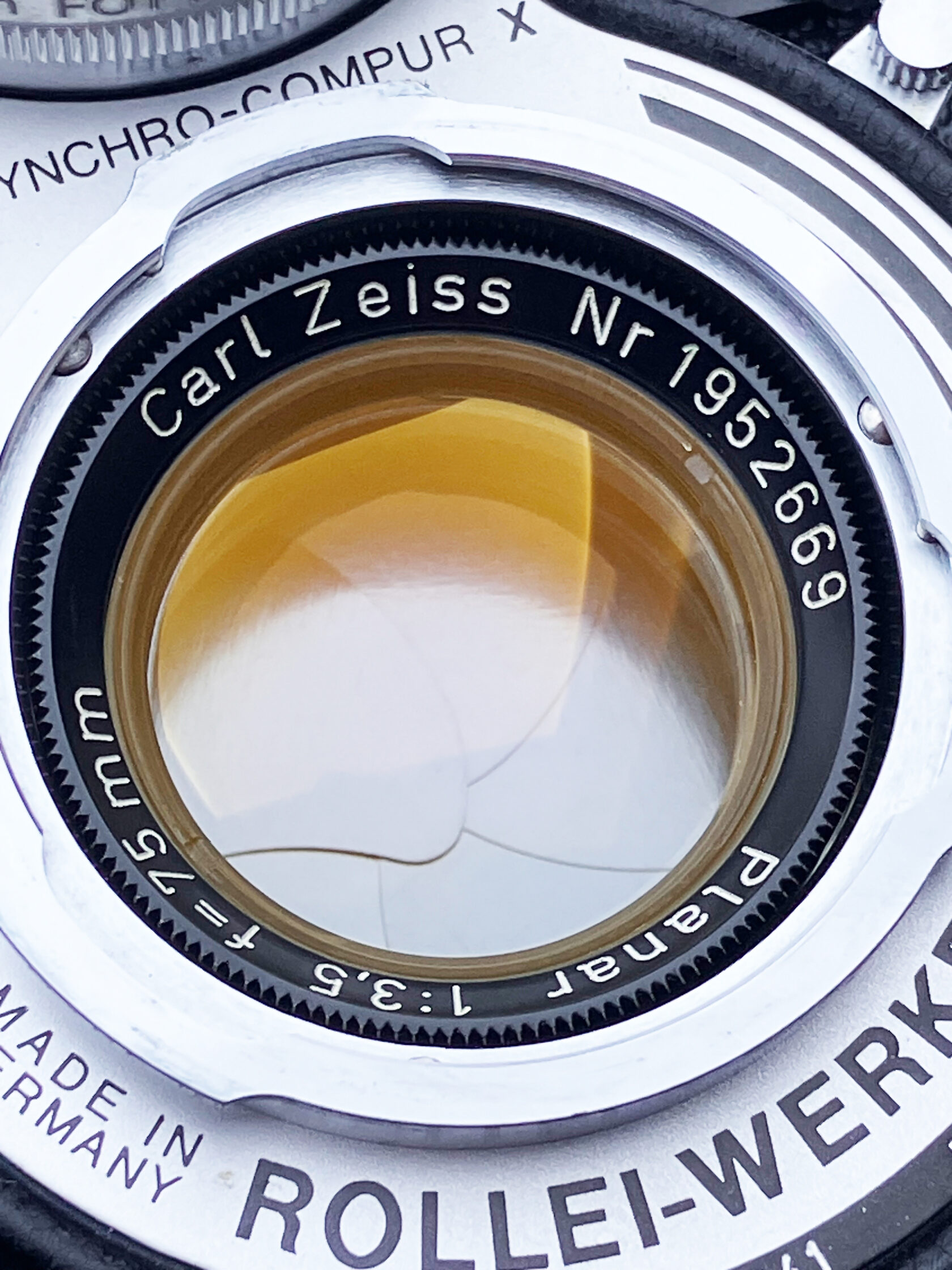 Carl Zeiss Planar 75/3.5 - 5 element version