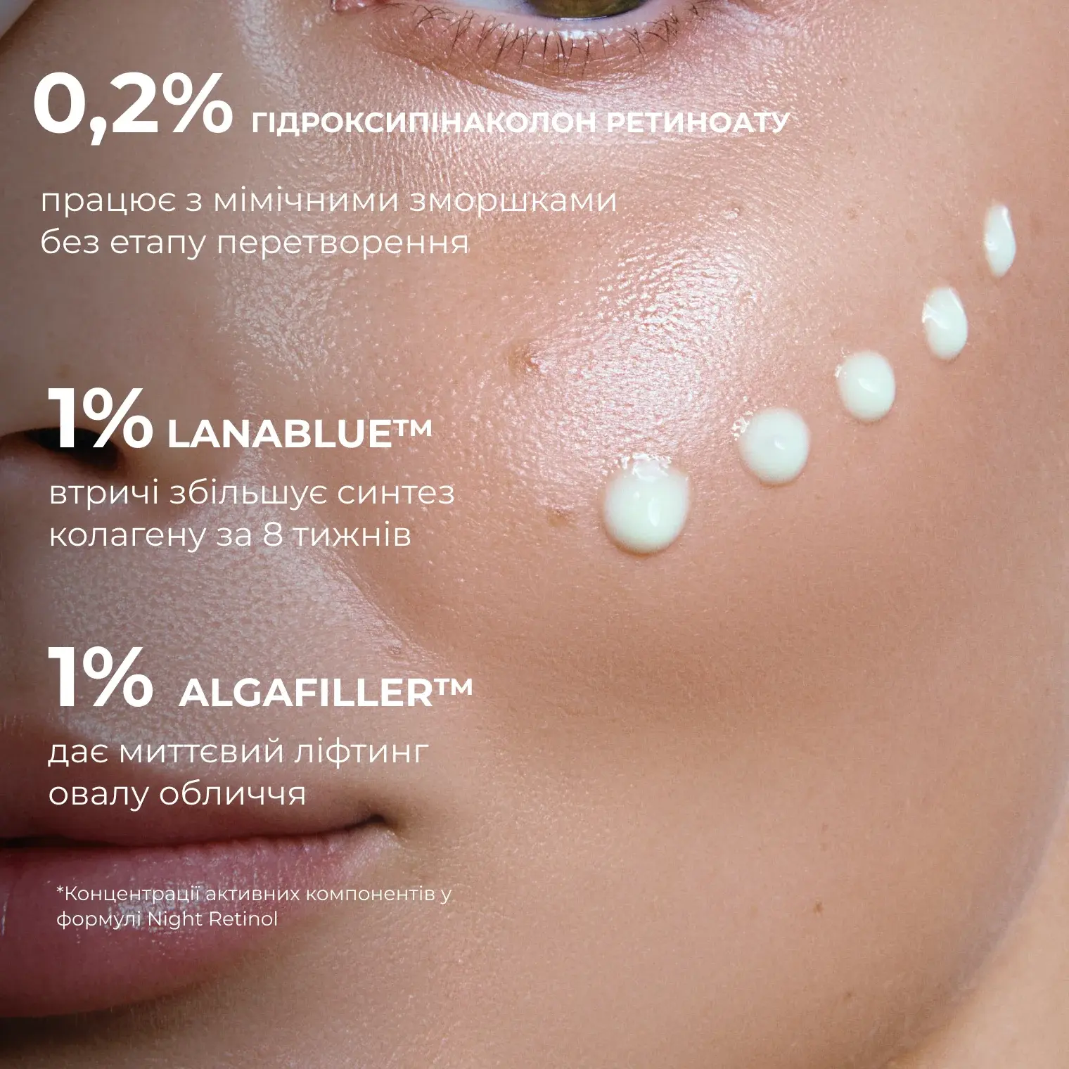 Набір нічного догляду з ретинолом ROBEAUTY