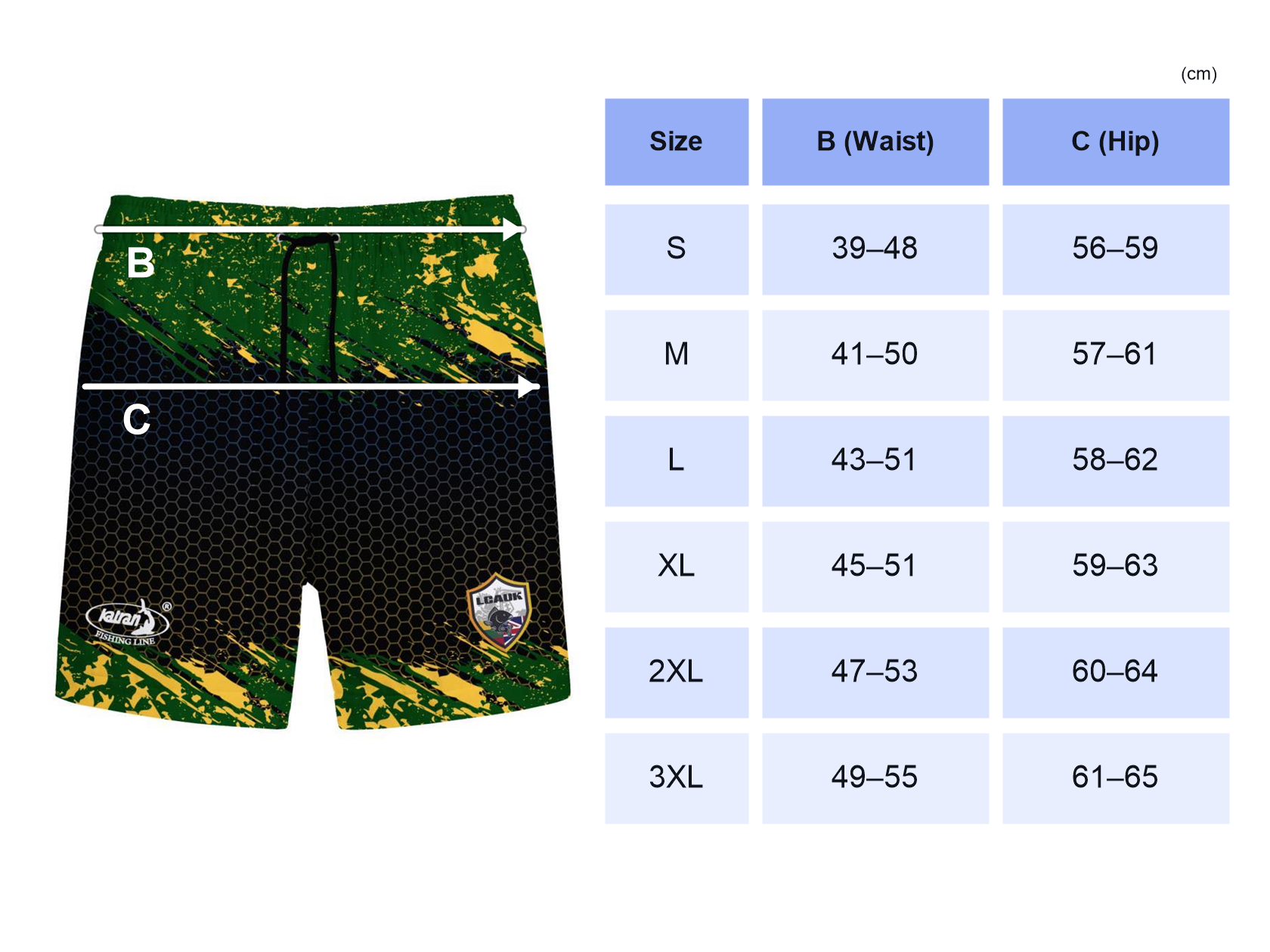 Katran custom team shorts