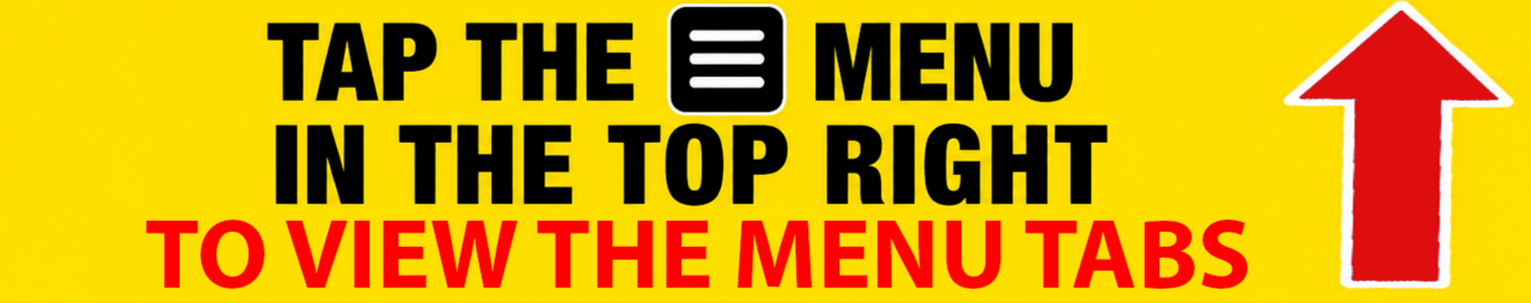 Tap the menu in the top right to see all Mason Outdoor Expo event info and options