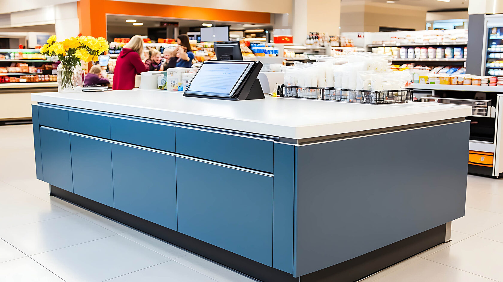Checkout Counter Wrapping Services | Retail & Store Renovation Alternative