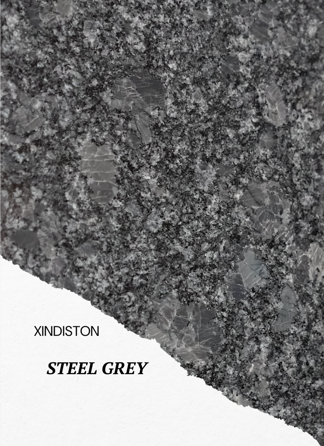 Индийский гранит Steel Grey — фактура BNB Granite