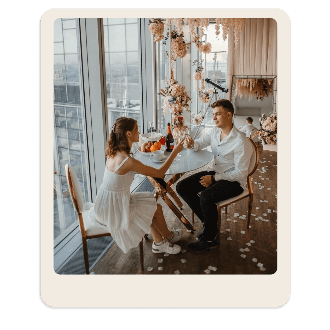 Легкий ужин от Sky Love