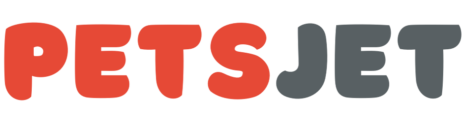 Логотип PetsJet — перевозка животных по всему миру