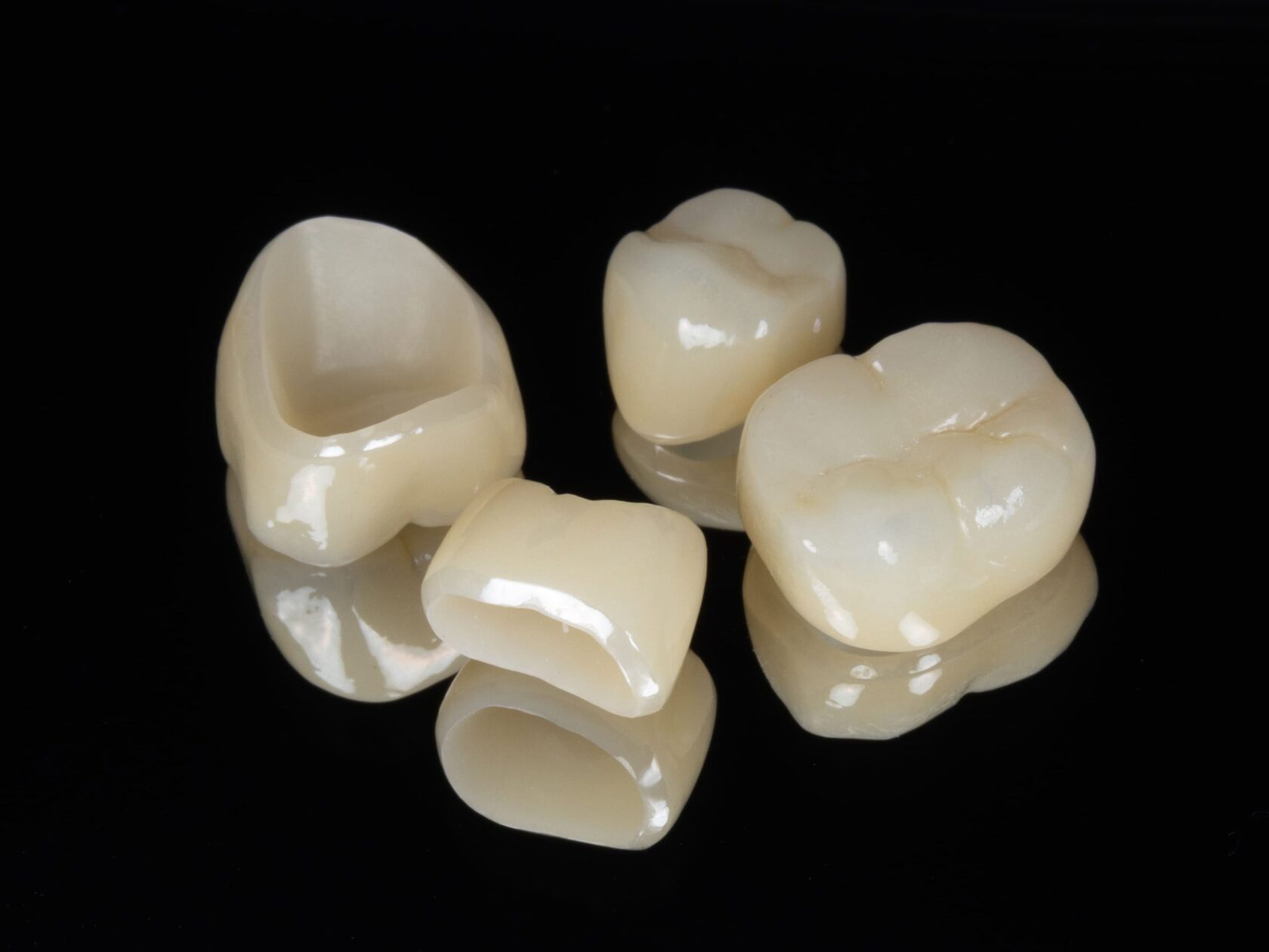 Coroane dentare finalizate