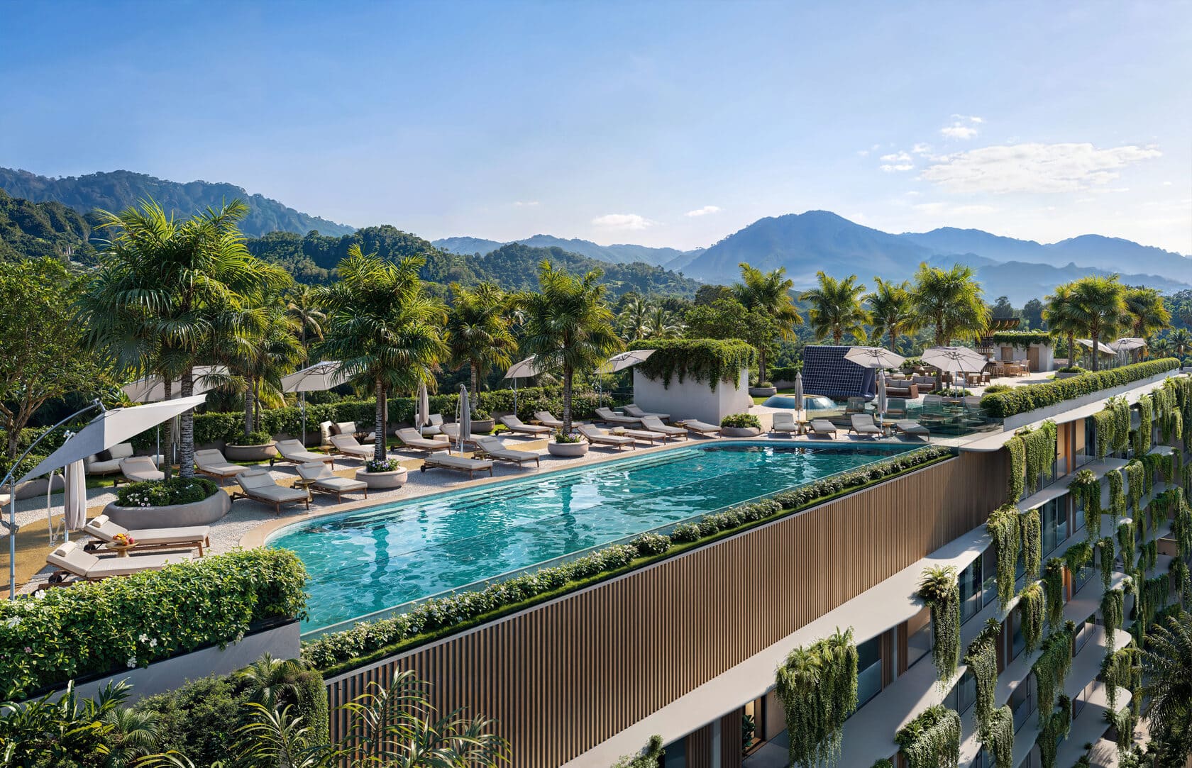 Sun Hills Layan Phuket — бассейн и зона отдыха