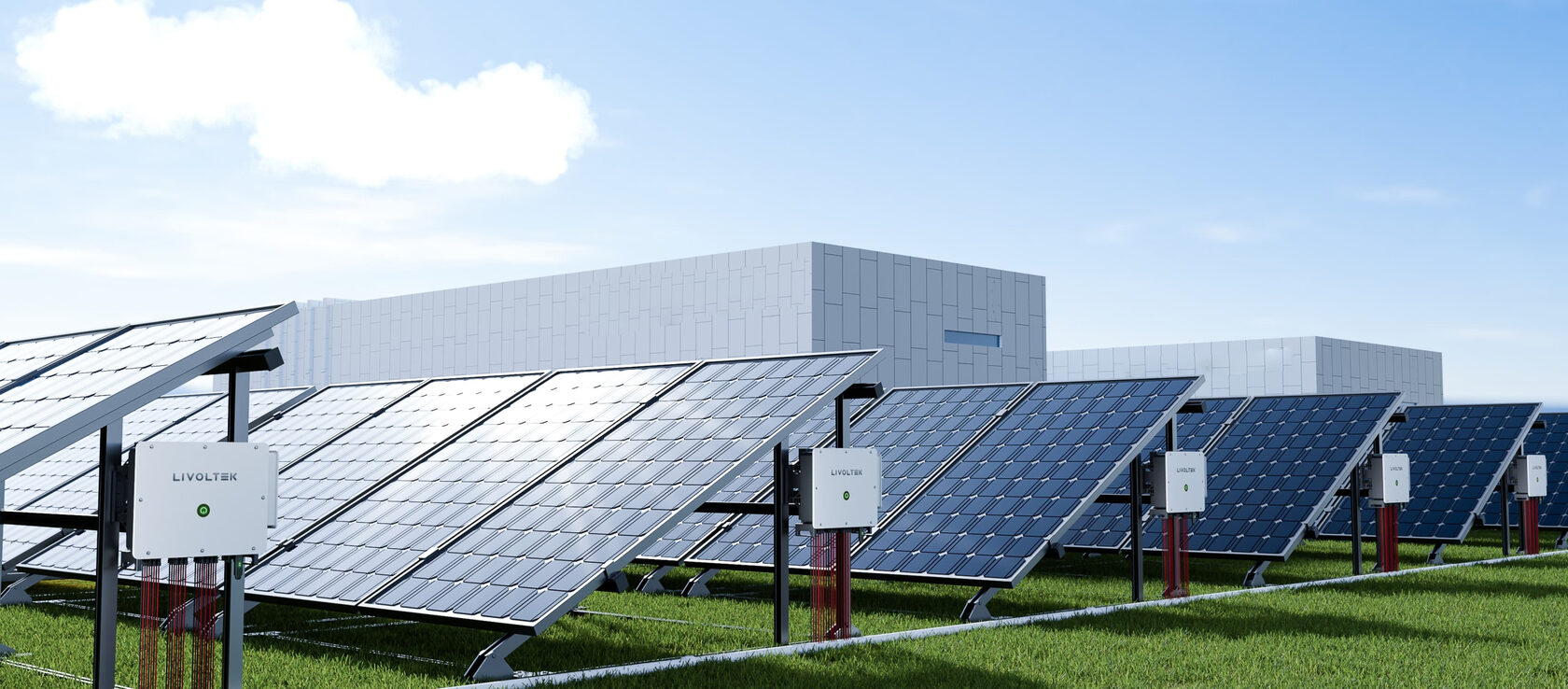 Centrale solaire industrielle