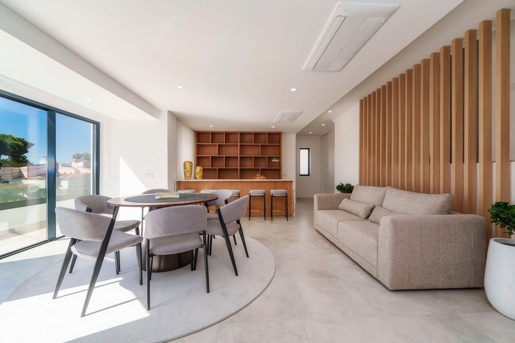 Living room in a property handled by Magnólia in the Algarve