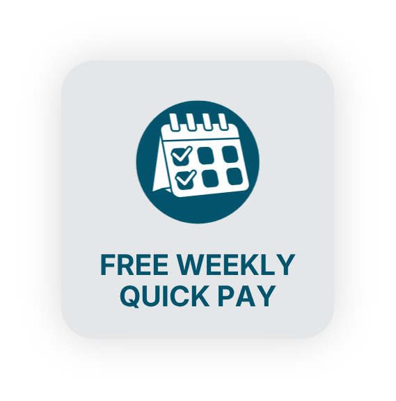 Free weekly quick pay