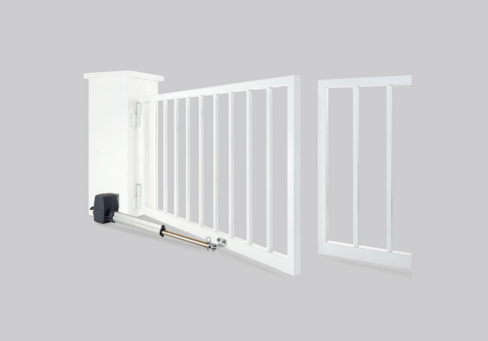 Křídlová brána s brankou – realizace TAM KOVO s.r.o.