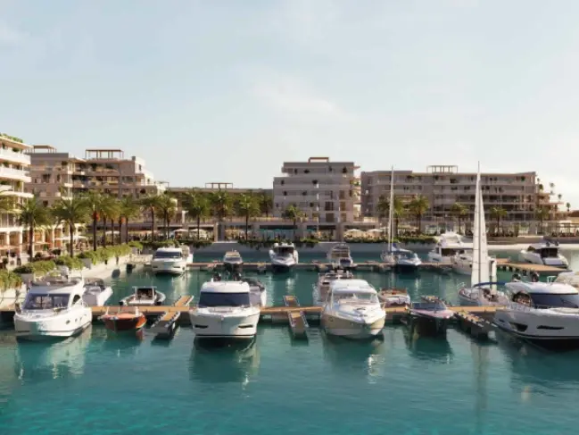 Eagle Hills Ramhan Island marina and yacht berths, Abu Dhabi