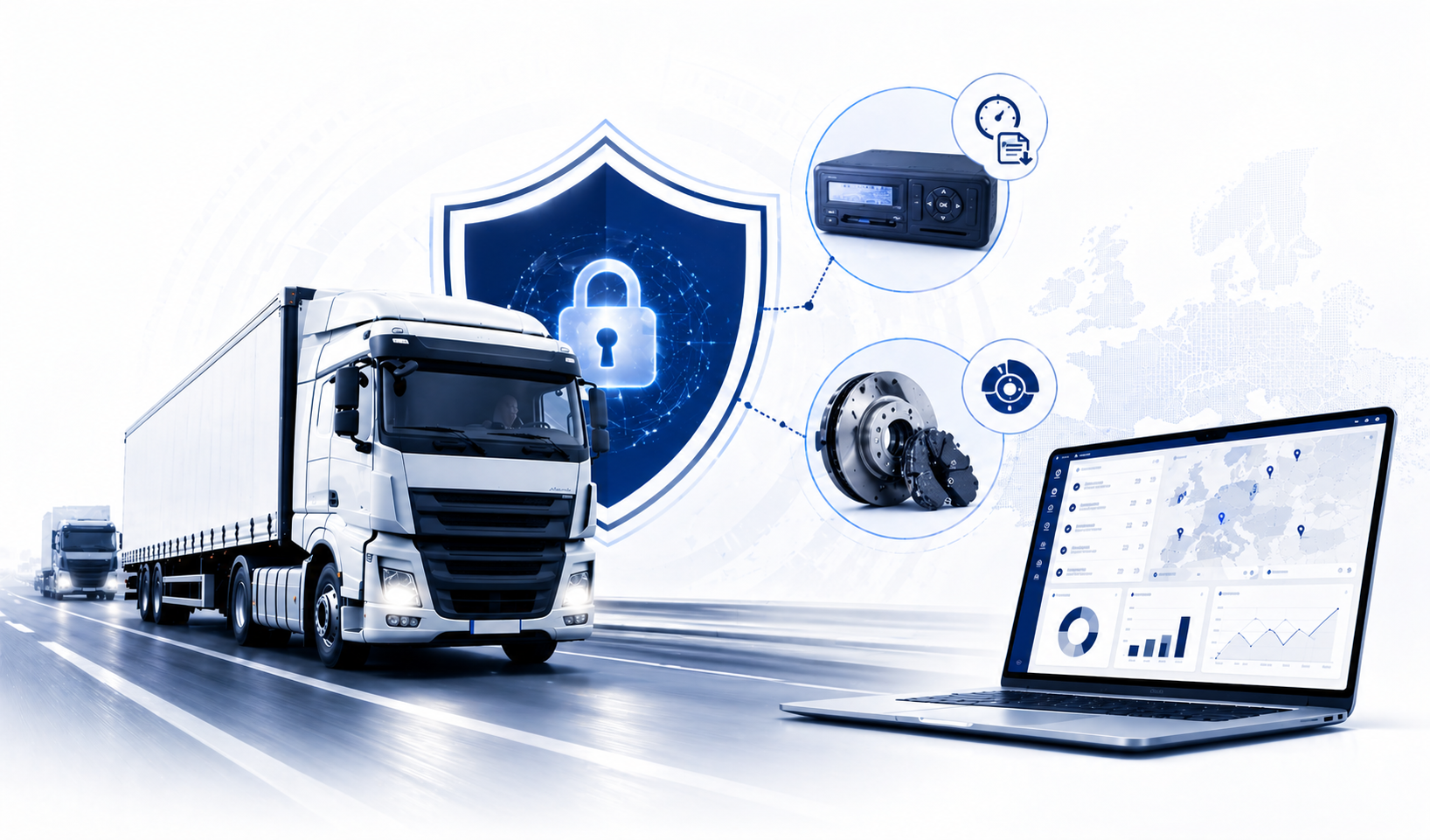 Schwerlastlogistik mit digitalisiertem Fuhrpark, CAN-Datenanalyse und Echtzeit-Überwachung bei NordLog Transporte