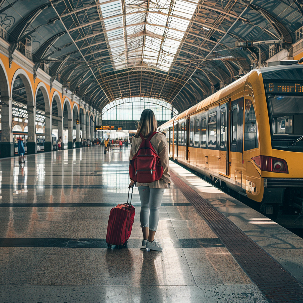 Lisbon Entrecampos Train Station - PORTUGAL TRAINS