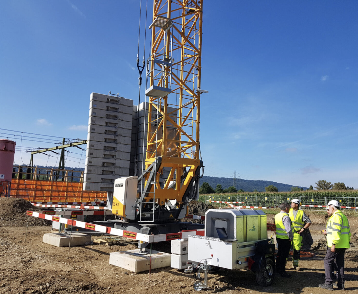 Mobile energy storage system emost Butler M