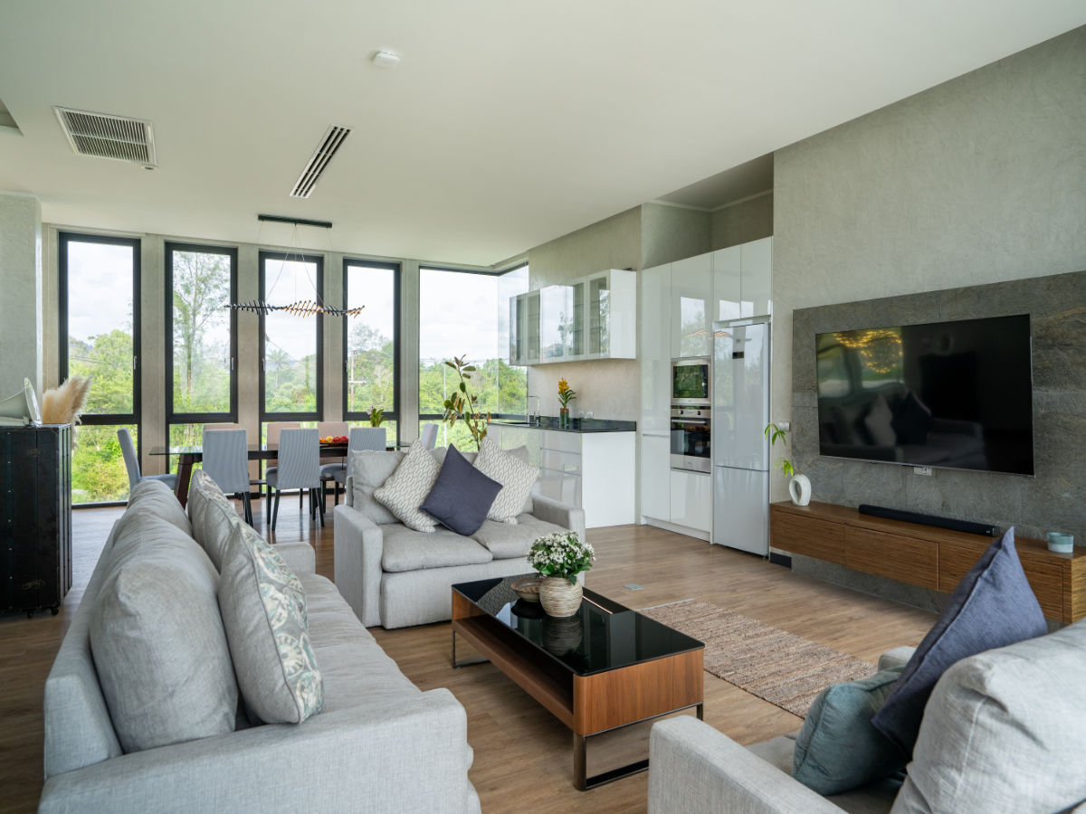 Living and dining room, Villa 57
