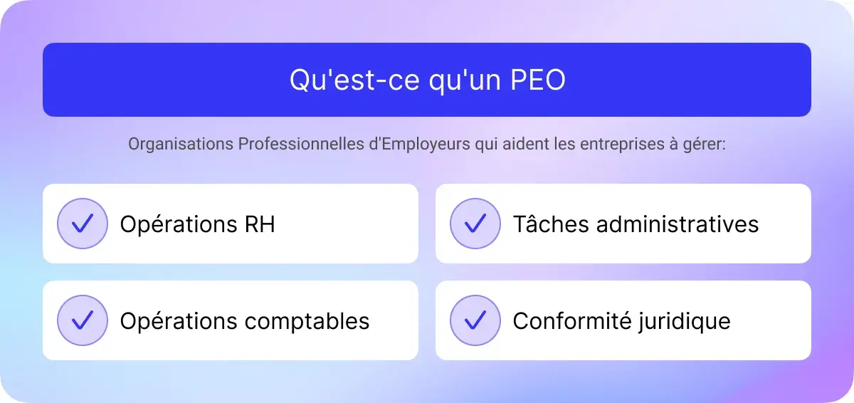 What is a PEO