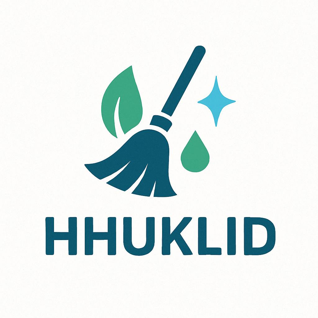 Logo úklidové firmy HHUKLID – profesionální úklid Praha a okolí