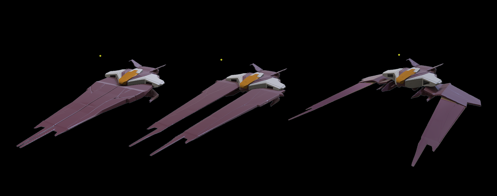 Decepticon Shuttle Wings configuration