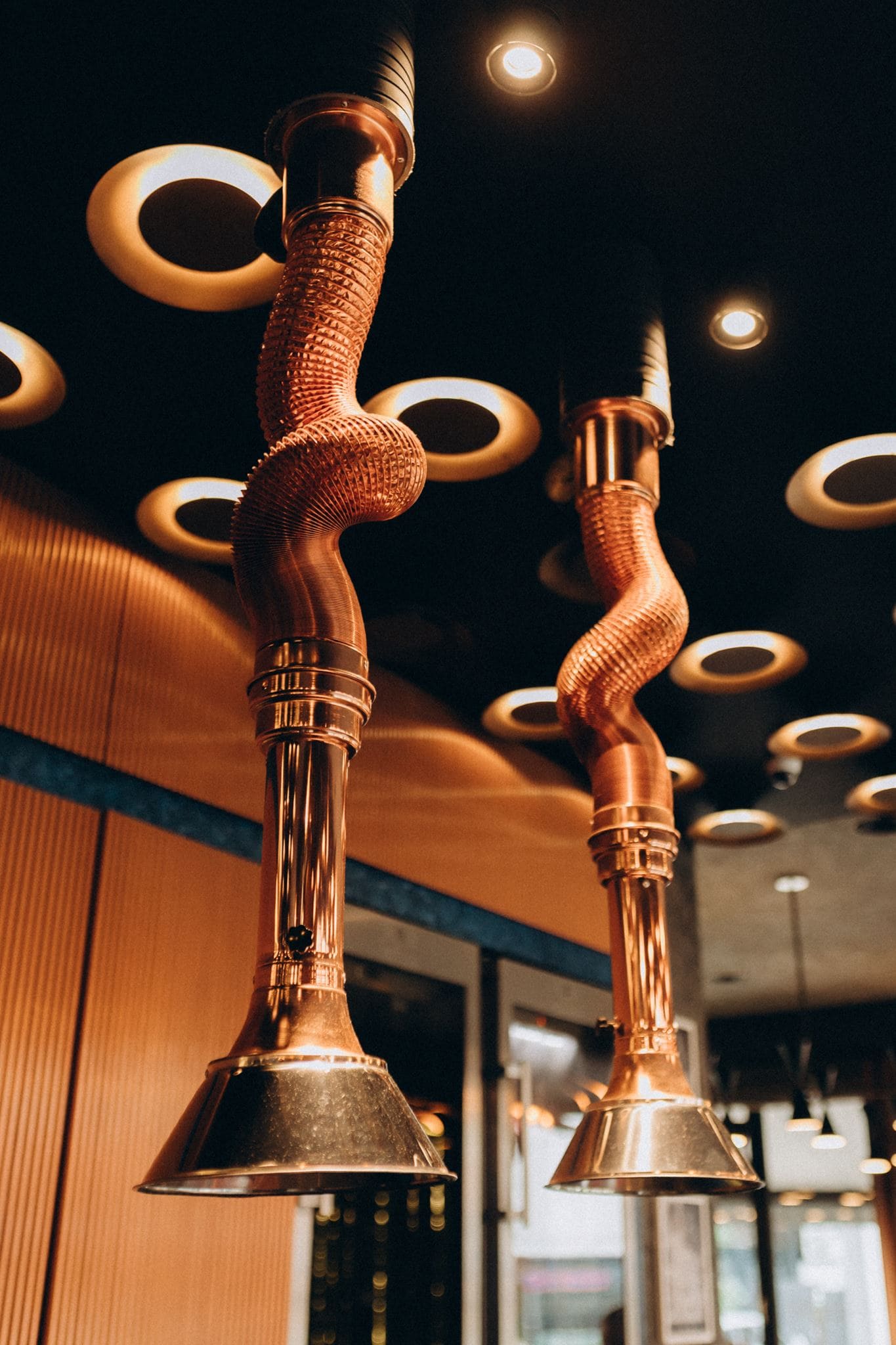 Interior details at Chef's Corner restaurant