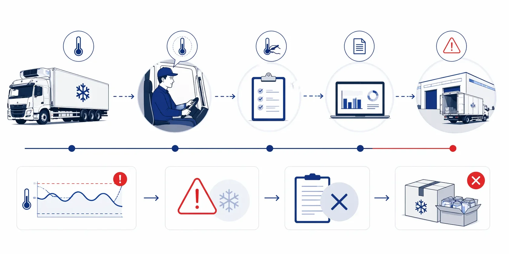 Digitale Überwachung von Kühltransporten in der Logistik