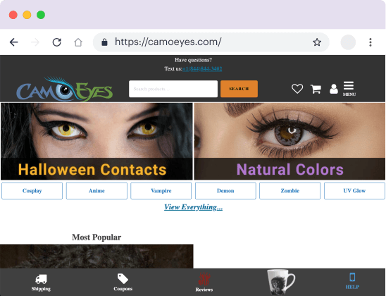 camoeyes.com