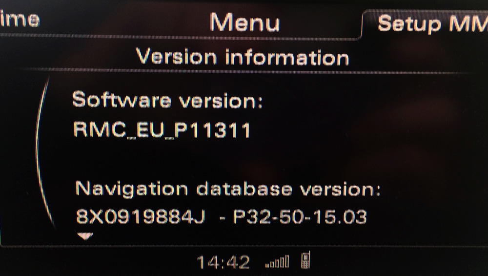 audi,MMI,RMC, A6, Q3, Q1, system, radio, head, unit, screen, lcd, menu, software, version, update, how to, install