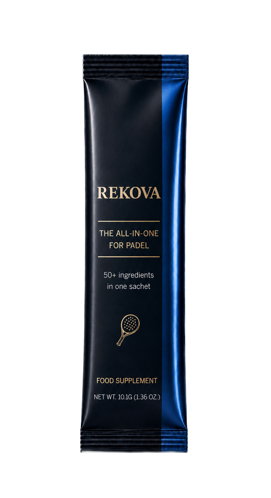 Rekova sachet — post-match padel recovery supplement