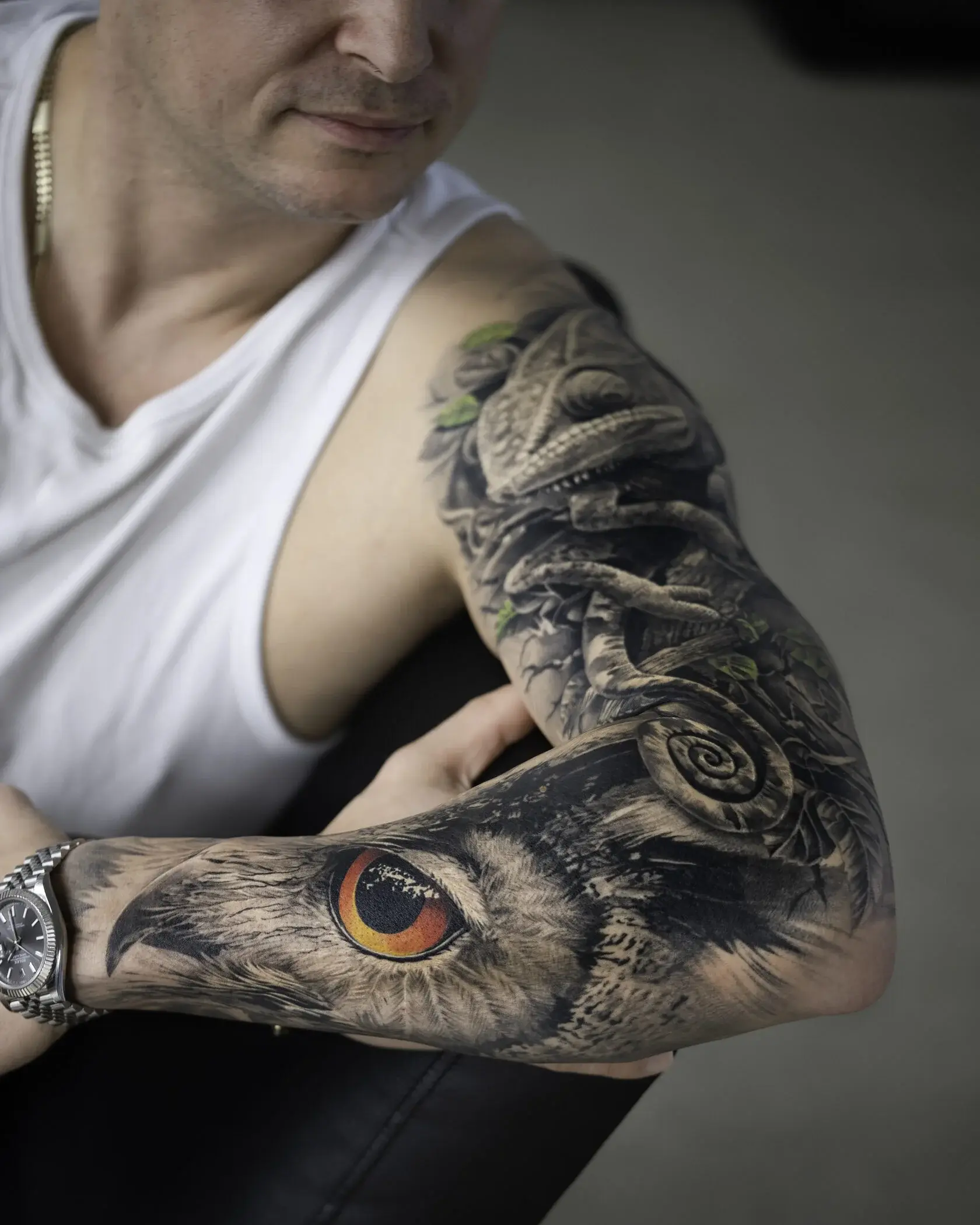 Realismus Tattoo - Brennnessel Tattoo Berlin
