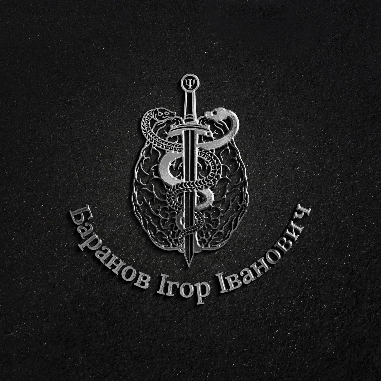 Doctor logo on a dark background
