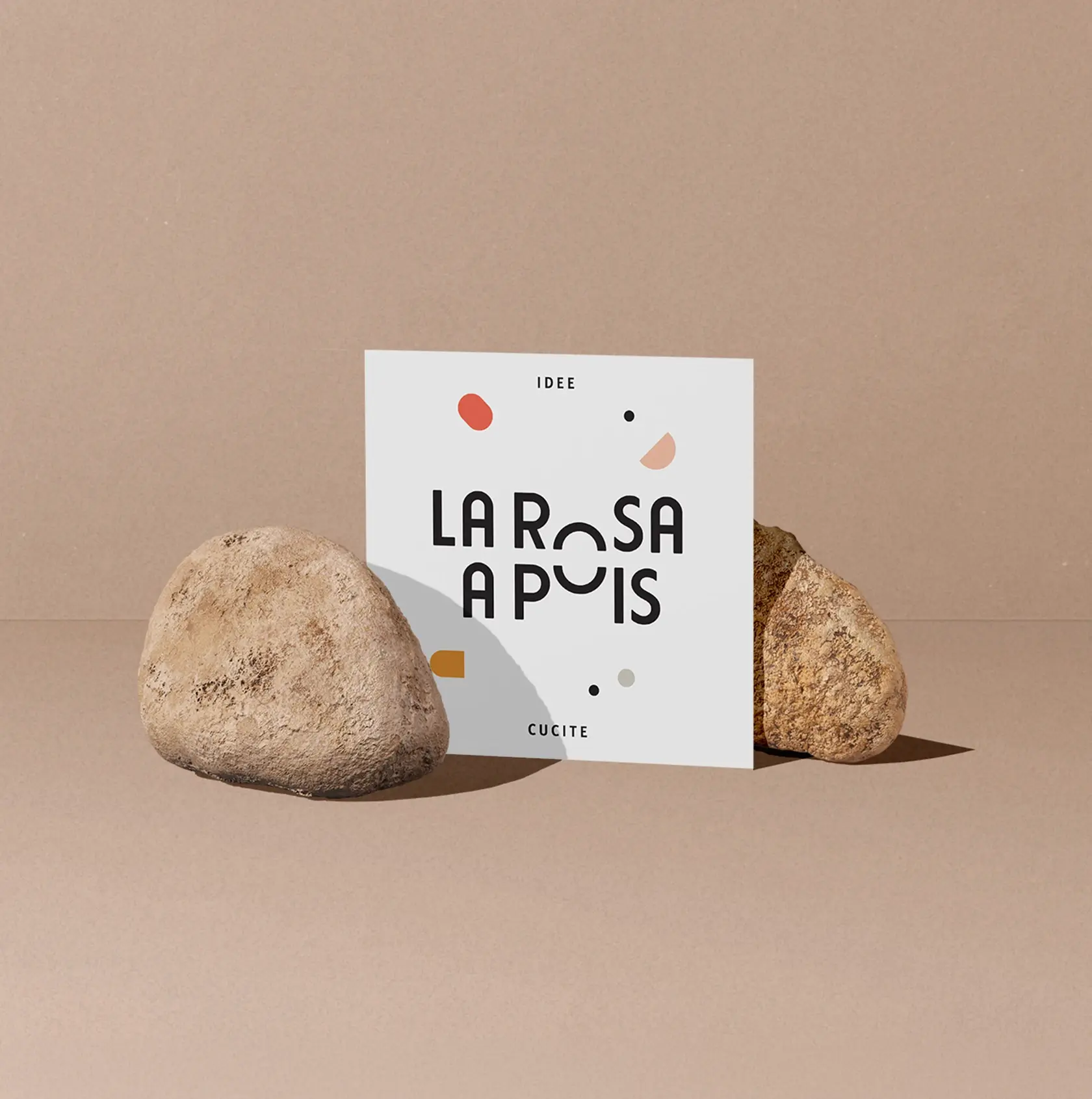 La Rosa a Pois branding – a vibrant fusion of slow fashion and sustainability.