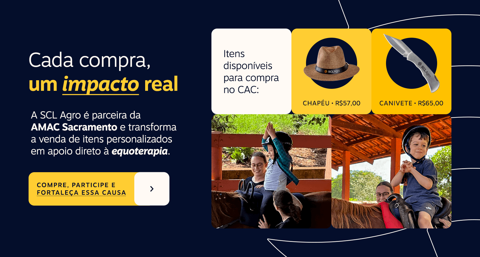 Parceria SCL Agro e AMAC Sacramento