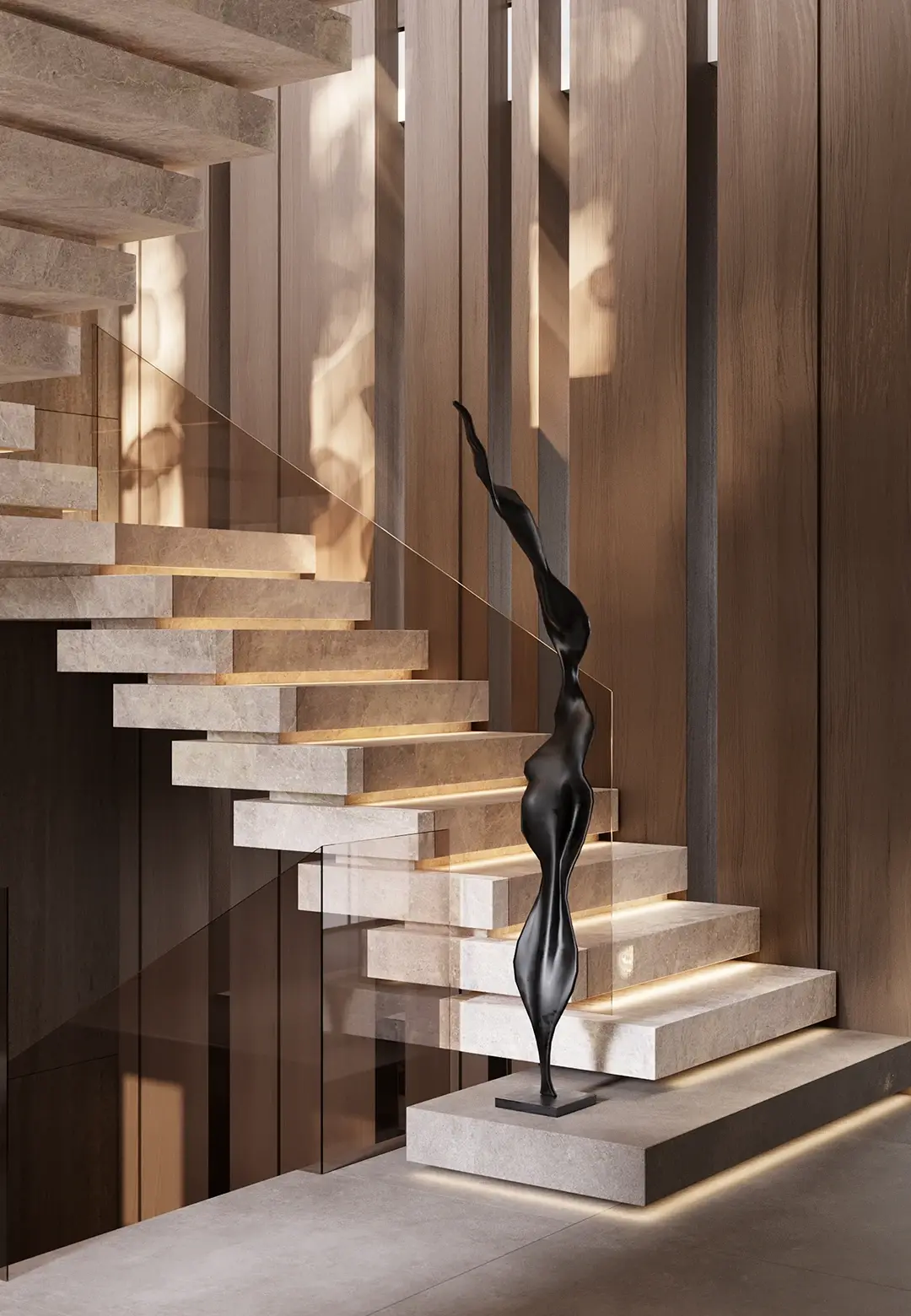 Mountain House interior design project by Ksenia Shtefan