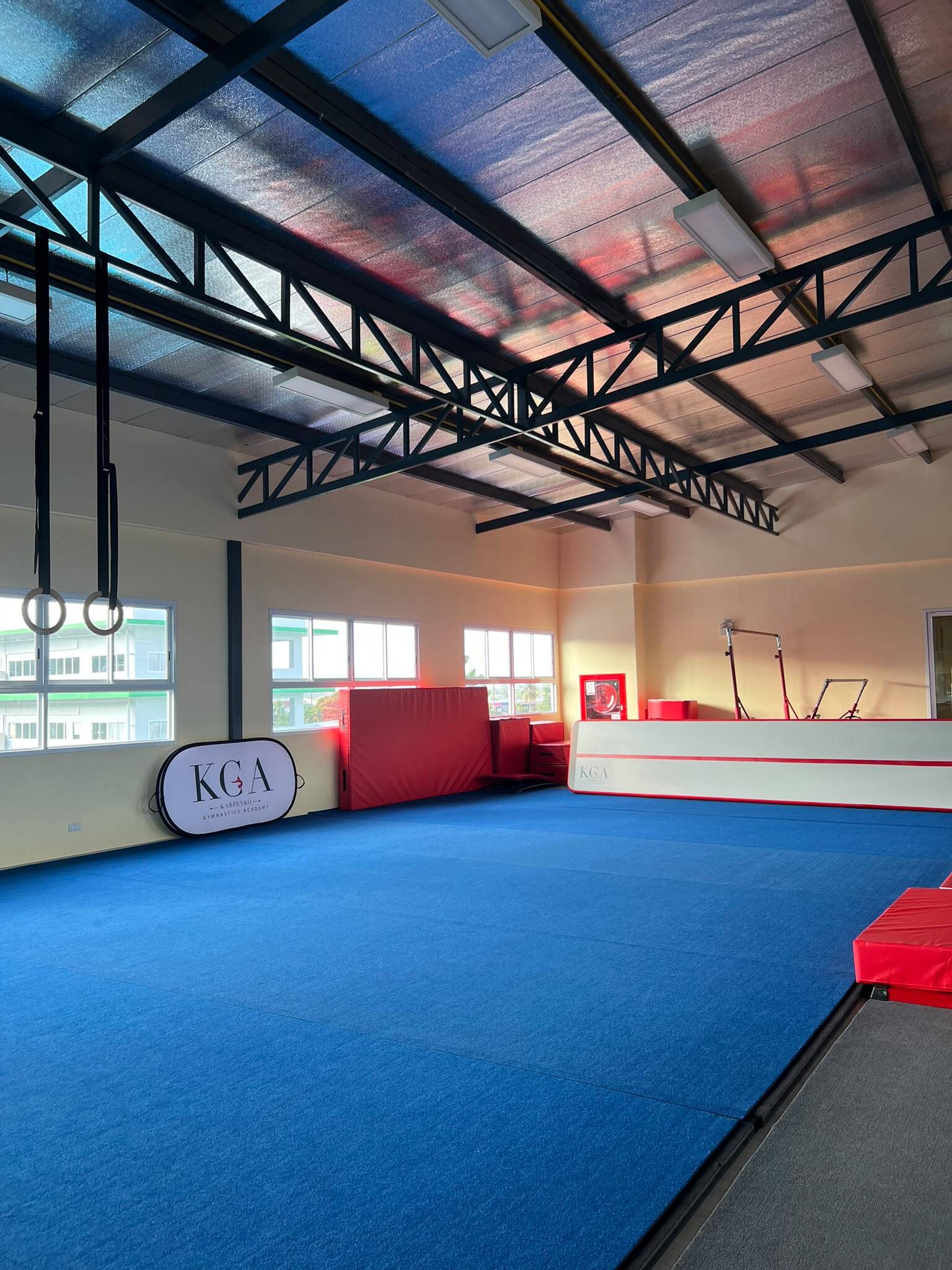 Gymnastics rings at KGA Phuket