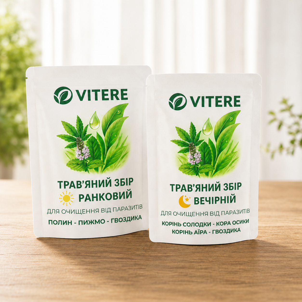 Трав’яний збір VITERE проти паразитів