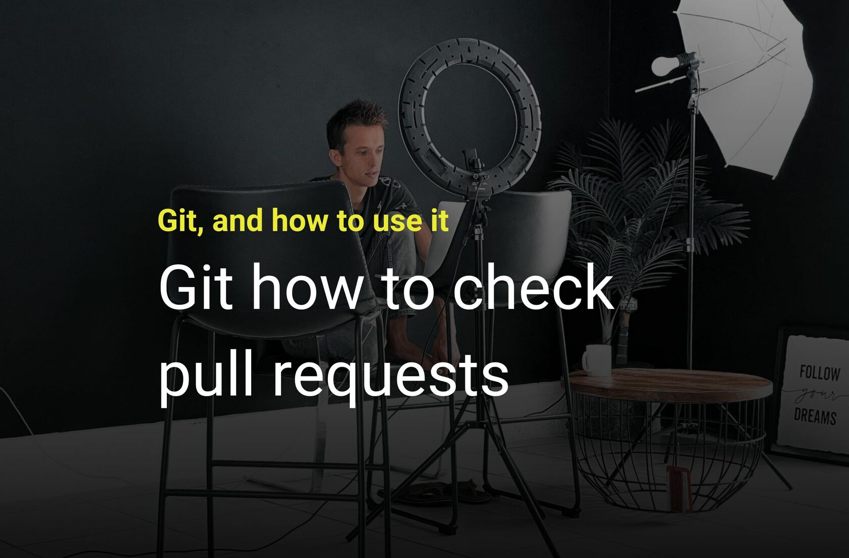 Git how to check pull requests