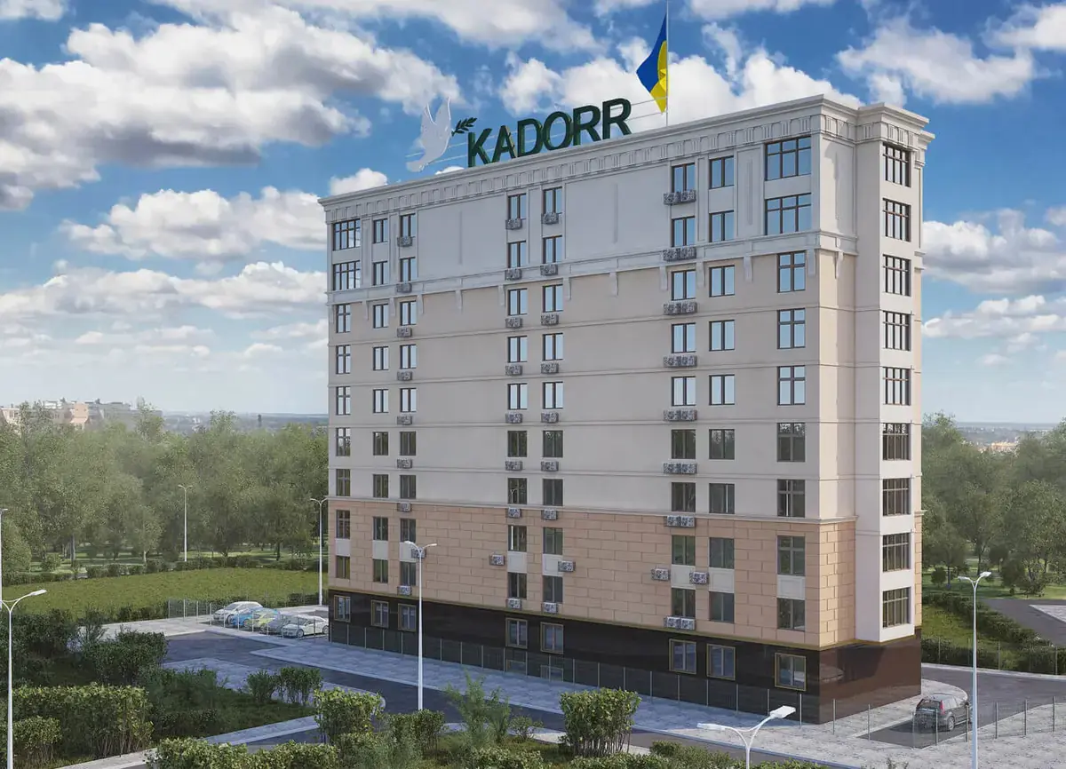 ЖК 39-я Жемчужина — фасад жилого комплекса KADORR Group
