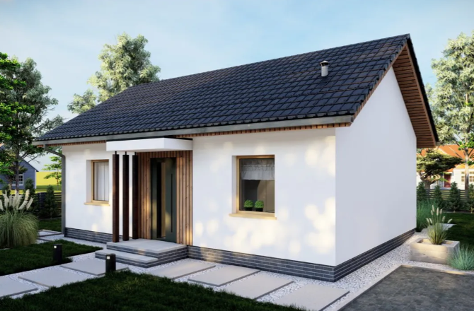 Проєкт OptiHouse 55 м²