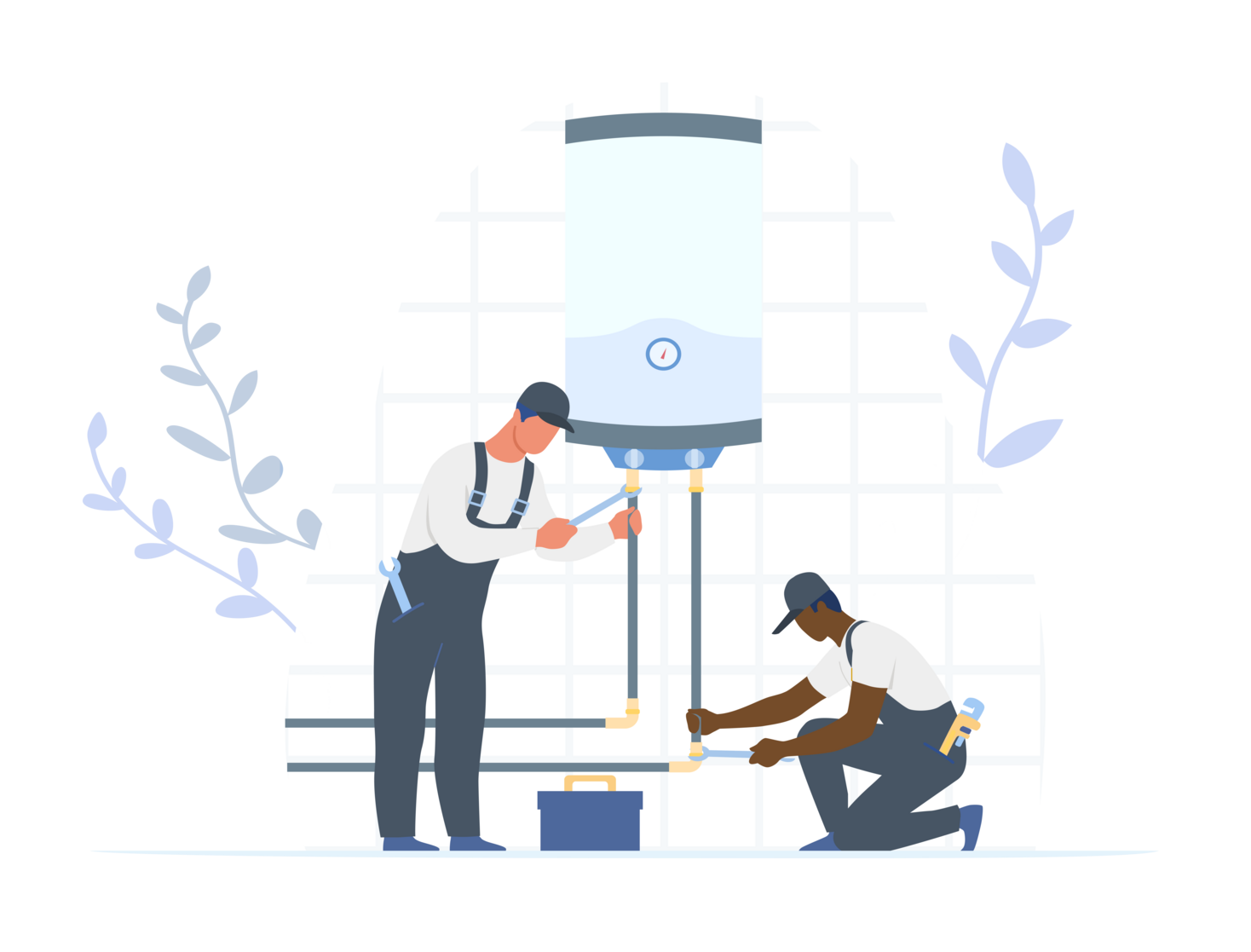 air conditioning and central heating services