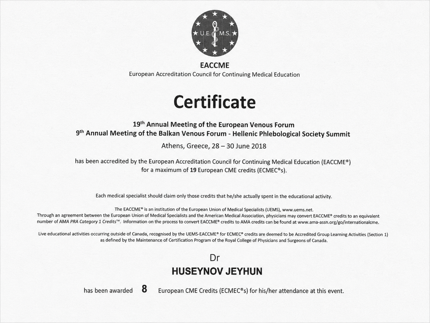 Certificate 14