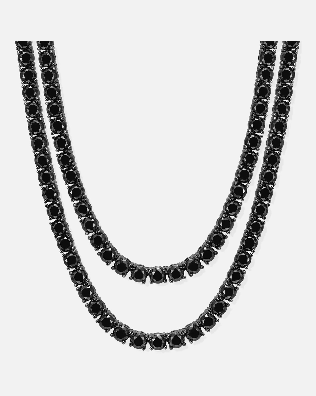 Tennis 3mm Black VVS1 Silver 925 ICED KYIV